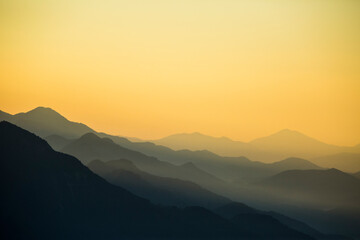 Fototapeta na wymiar Summer sunrise in Pedraforca mountain, Barcelona, Catalonia, northern Spain. Europe