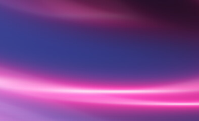 Abstract ultraviolet blank background, neon light. Blue and pink color gradient, lines and rays, oblique lines. Liquid lines.