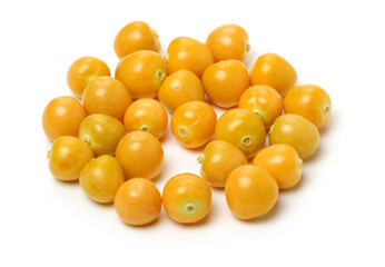 Physalis fruit isolated on white background 