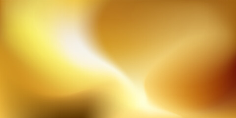 Abstract gold gradient background. Blurred golden backdrop. Vector illustration for your graphic design, banner, website, brochure, xmas Christmas card