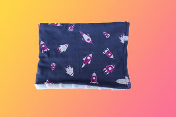 fabric Christmas head cover with drawings