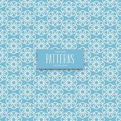 Abstract simple geometric vector seamless pattern with white line floral texture on grey background. Light gray modern wallpaper, bright tile backdrop, monochrome graphic element.