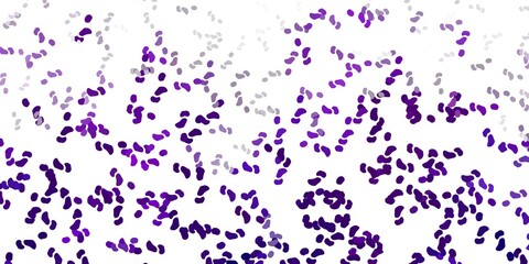 Light pink vector backdrop with chaotic shapes.