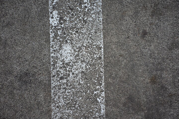 High quality texture of asphalt with weathered white stripe. P.S. Cigarettes and gums are not included! (300dpi, 6000x4000)
