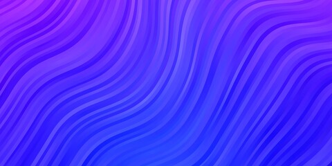 Light Pink, Blue vector template with lines.