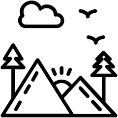 
Cold weather, hills and clouds representing northern area of pakistan 
