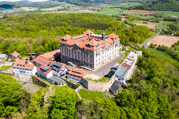 Bieberstein Castle, Hofbieber, Rhön, Hessen, Germany,