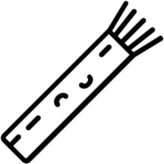 
A traditional deodorizer in a stick form used for refreshing the atmosphere 
