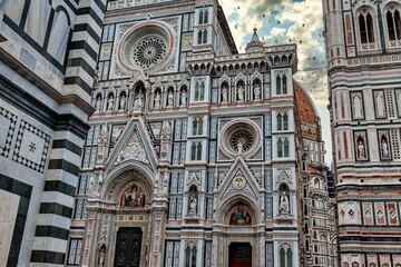Florence Cathedral Exterior Details