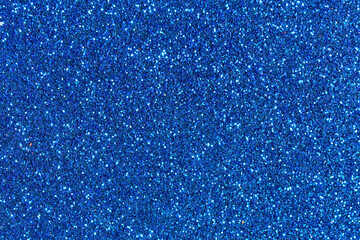Obraz premium Magical sparkling detailed Christmas blue background. Lots of vibrant factions. For winter New Year pictures.