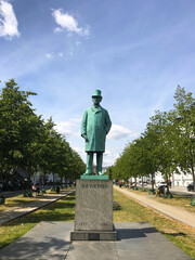 a Statue In Copenhagen, Denmark