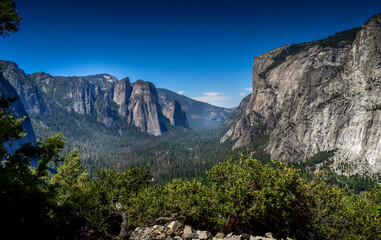 Obraz premium El Captain in Yosemite valley