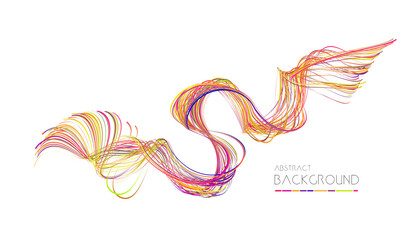 Abstract colorful vector background