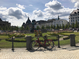 Naklejka premium Kongens Nytorv in Copenhagen, Denmark
