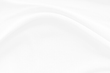 White and grey Smooth elegant background with cloth soft waves. Cloth texture can use as background design.