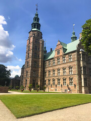 Obraz premium Rosenberg Castle at Kongens Have in Copenhagen, Denmark