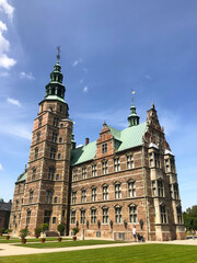 Rosenberg Castle at Kongens Have in Copenhagen, Denmark