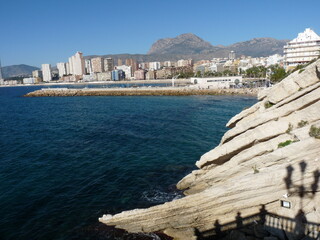 view of the sea from the sea