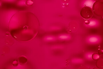 pink bubbles background