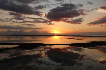 Fototapeta na wymiar Sunset, Gili Trawangan