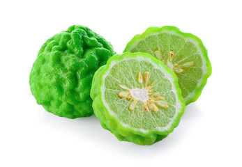 Bergamot isolated on white background