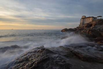 Obraz premium Sunset, Livorno - Italy