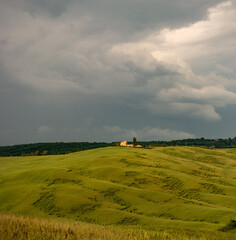 Landscape of Tuscany, Italy
