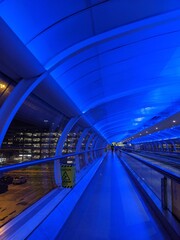 trails in the tunnel