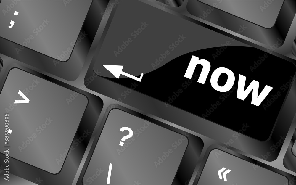 Poster computer keyboard keys with buy word on it