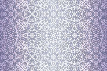 Vintage background with seamless pattern.