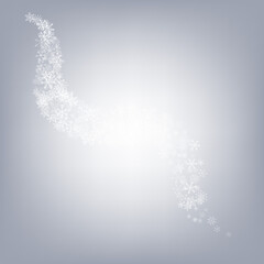 Silver Snow Vector Gray Background. Abstract 