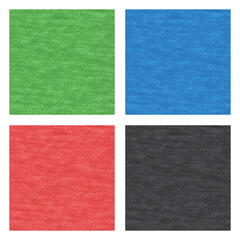 Fototapeta premium Vector abstract hand drawn lines seamless pattern set, texture background, green, blue, red and black colored.