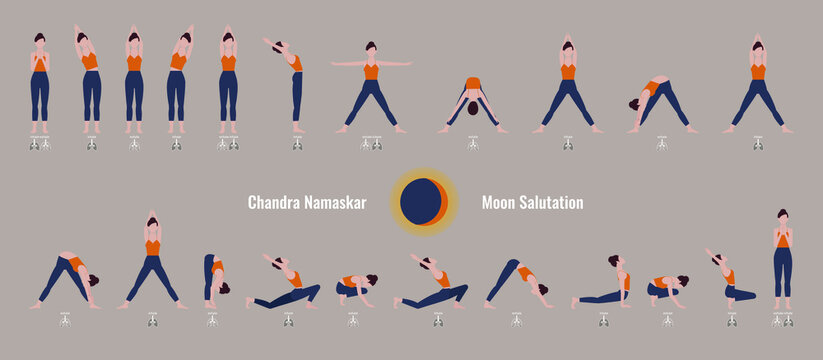 Moon Salutation: Chandra Namaskar | Marie Page Yoga