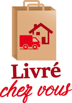 SAC LIVRAISON A DOMICILE - LIVRE CHEZ VOUS