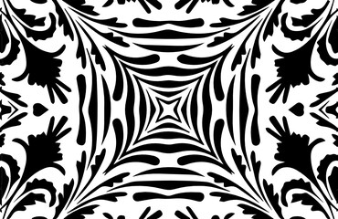 pattern, floral, abstract, design, black, illustration, ornament, flower, art, decoration, wallpaper, white, decorative, leaf, vintage, tattoo, retro, vector, graphic, seamless, nature, texture, decor