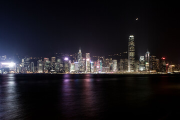 Fototapeta na wymiar Hongkong nights 01
