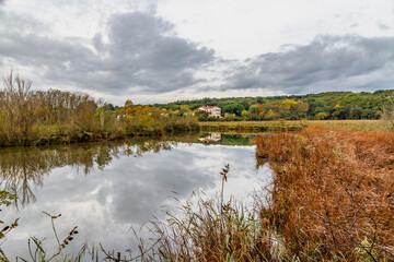 Paysage aux couleurs d'automne