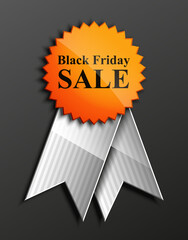 Black Friday Sale Tag illustration