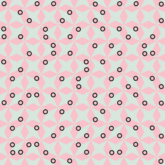 Abstract geometric seamless vector pattern. Surface print design for fabrics, stationery, scrapbook paper, gift wrap, home decor, textiles, and packaging.