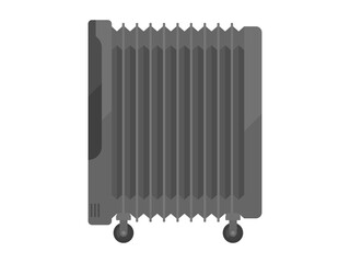 オイルヒーターのイラスト