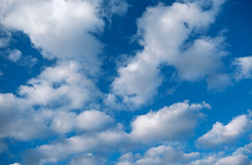 Naklejka na ściany i meble cloudscape in sky