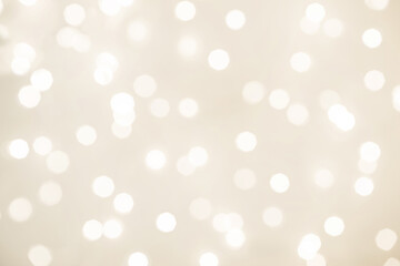 .festive background of glowing garland