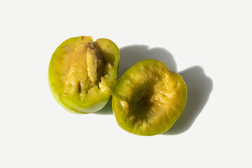 Aceitunas partidas