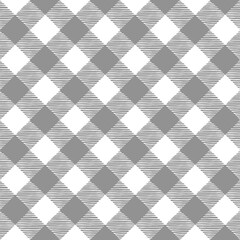 Fototapeta premium Diagonal printing. Lumberjack plaid. Scottish pattern in cage. Scottish cage. Buffalo check. Traditional scottish ornament. Vector illustration. 