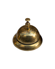 Ring bell isolated on white background