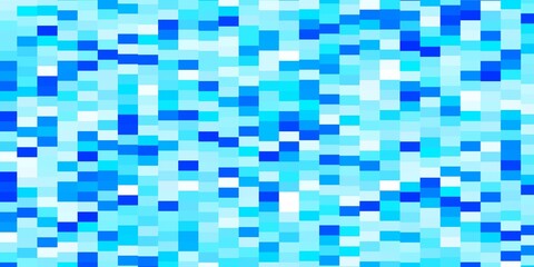 Light BLUE vector background with rectangles.