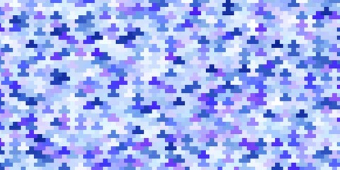 Light Pink, Blue vector template in rectangles.