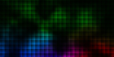 Dark Pink, Green vector backdrop with rectangles.