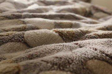 close up of a carpet