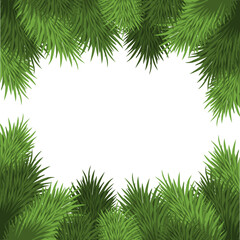 Fototapeta na wymiar Green leaves texture background. Vector illustration stock